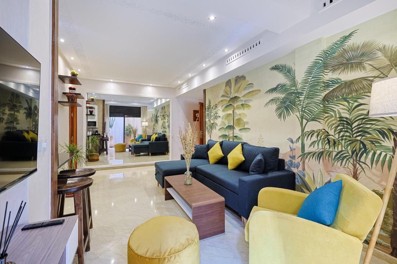 Oasis - Appartement Authentique A Gueliz Marrakesz Zewnętrze zdjęcie