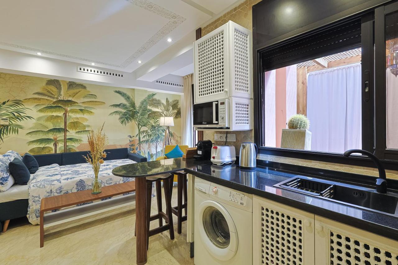 Oasis - Appartement Authentique A Gueliz Marrakesz Zewnętrze zdjęcie