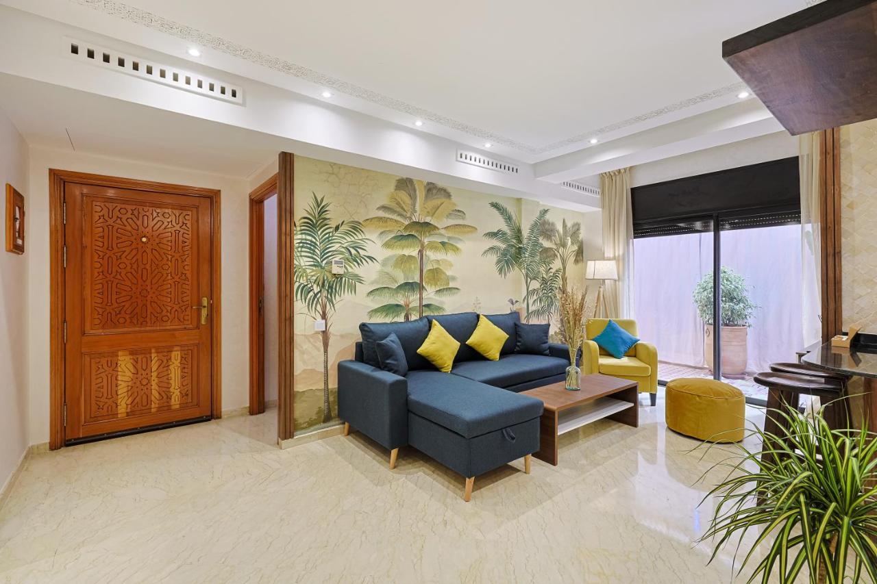 Oasis - Appartement Authentique A Gueliz Marrakesz Zewnętrze zdjęcie