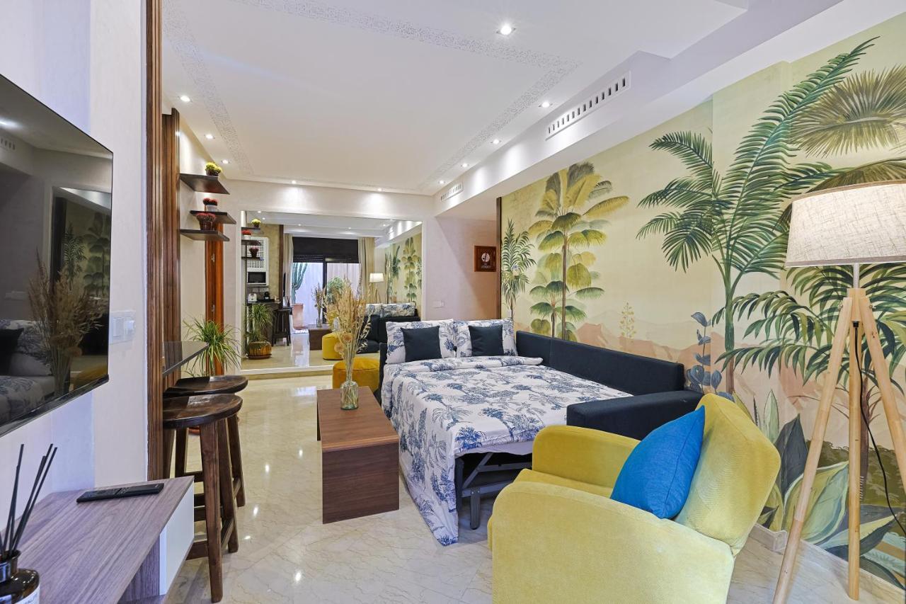 Oasis - Appartement Authentique A Gueliz Marrakesz Zewnętrze zdjęcie