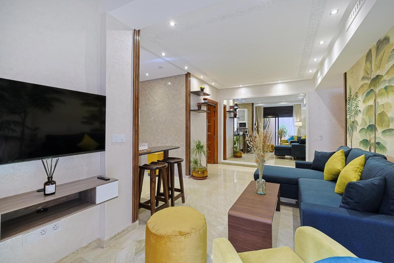 Oasis - Appartement Authentique A Gueliz Marrakesz Zewnętrze zdjęcie