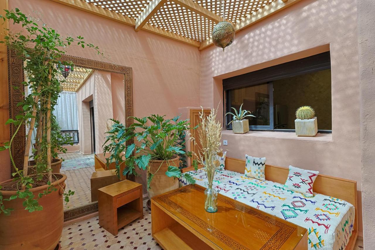 Oasis - Appartement Authentique A Gueliz Marrakesz Zewnętrze zdjęcie