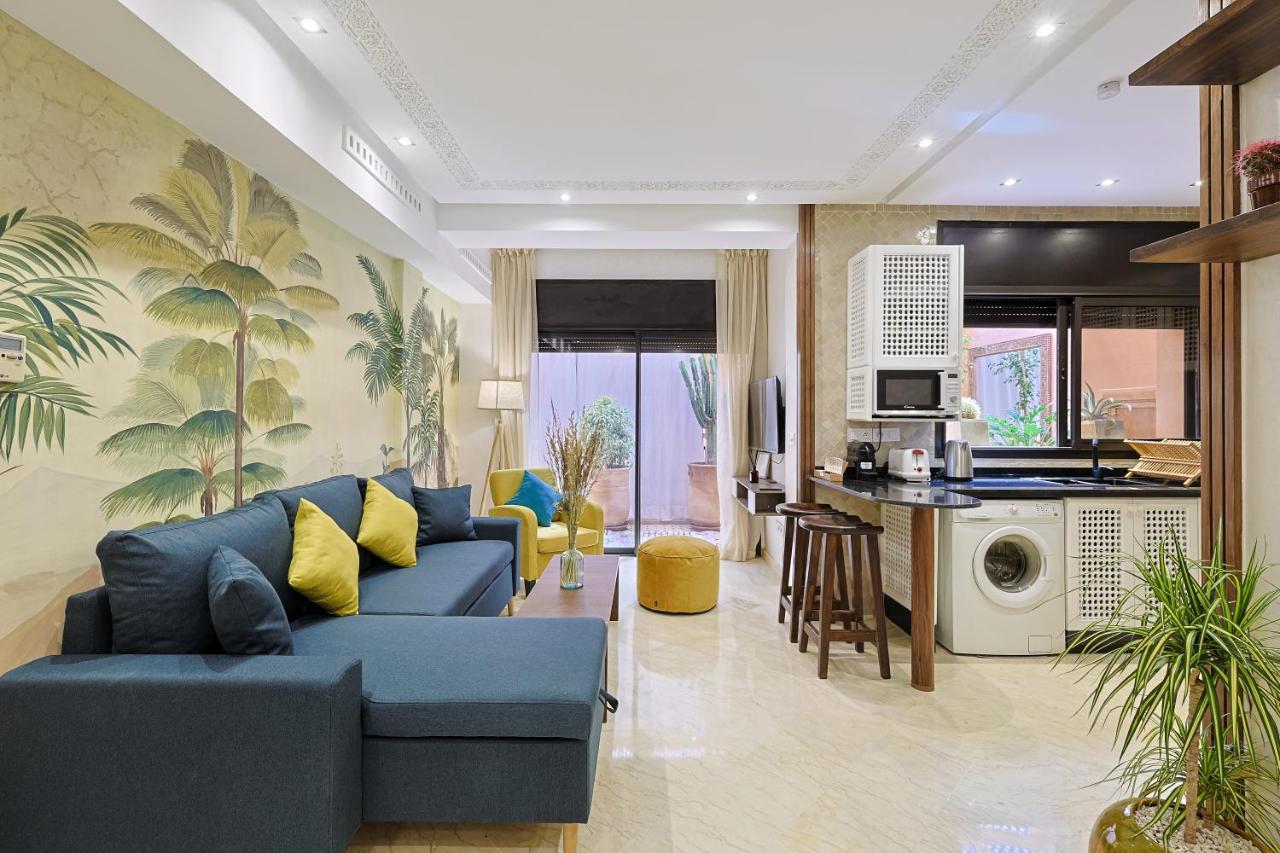 Oasis - Appartement Authentique A Gueliz Marrakesz Zewnętrze zdjęcie