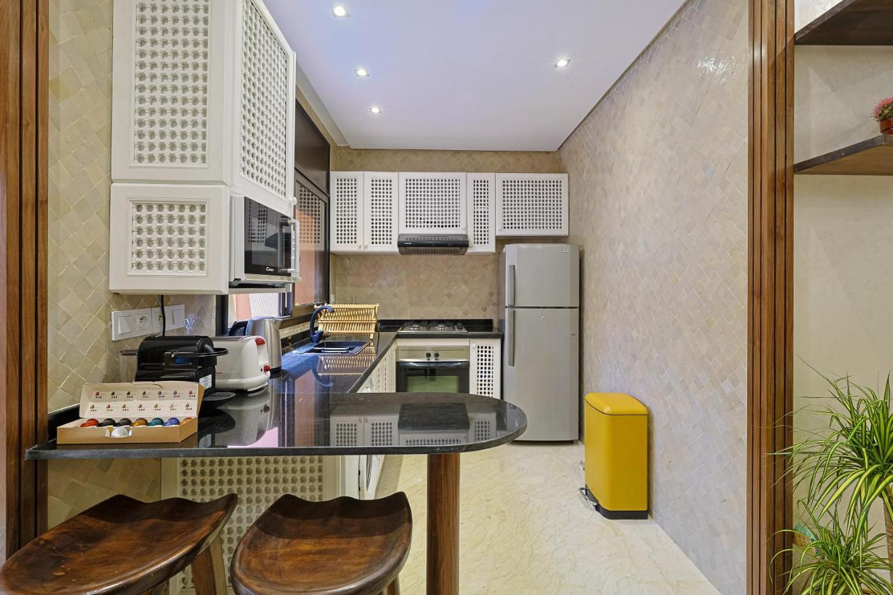 Oasis - Appartement Authentique A Gueliz Marrakesz Zewnętrze zdjęcie